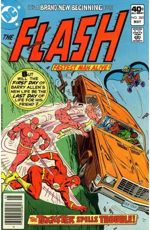 Flash (1st Series) 285 published by DC with cover art by Don Heck