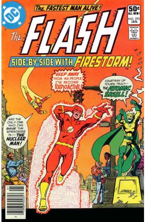 Flash (1st Series) 293 (Newsstand) published by DC with cover art by George Pérez