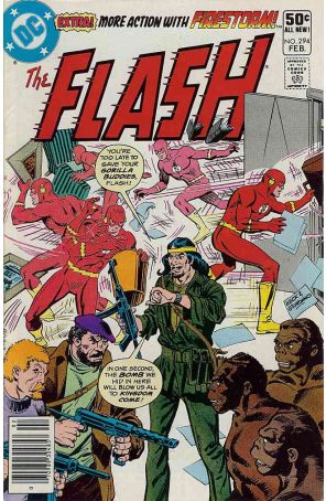 Flash (1st Series) 294 (Newsstand) published by DC with cover art by Don Heck