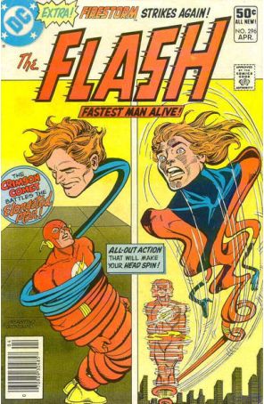 Flash (1st Series) 296 (Newsstand) published by DC with cover art by Carmine Infantino