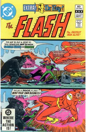 Flash (1st Series) 313 published by DC with cover art by Carmine Infantino