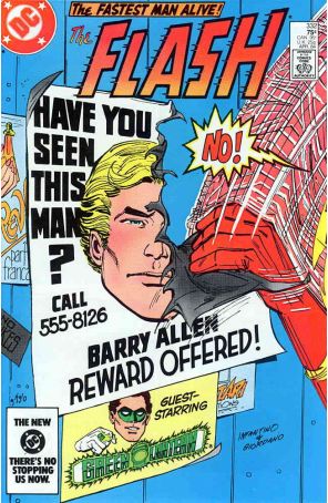 Flash (1st Series) 332 published by DC with cover art by Carmine Infantino