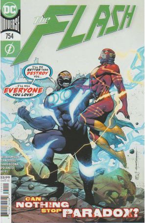 Flash (1st Series) 754 published by DC with cover art by Howard Porter