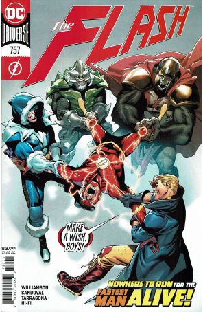 Flash (1st Series) 757 published by DC with cover art by Rafa Sandoval