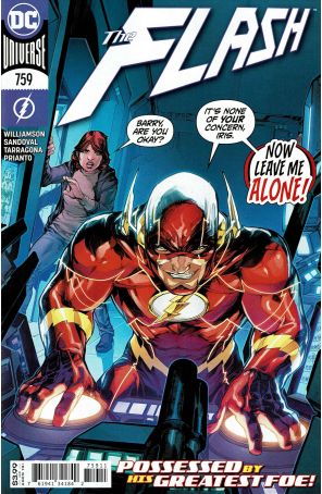 Flash (1st Series) 759 published by DC with cover art by Rafa Sandoval