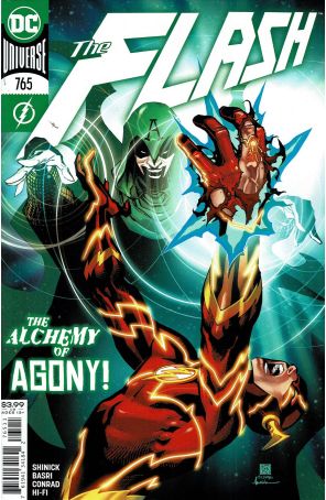 Flash (1st Series) 765 published by DC with cover art by Bernard Chang and Marcelo Maiolo