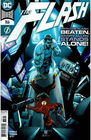 Flash (1st Series) 766 published by DC with cover art by Bernard Chang and Marcelo Maiolo