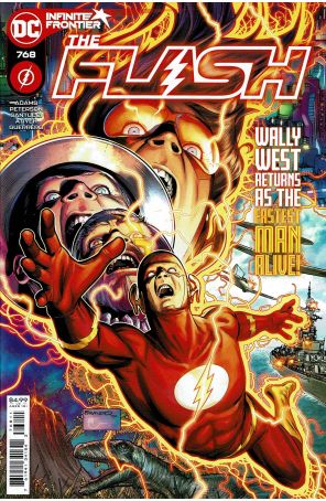 Flash (1st Series) 768 published by DC with cover art by Brandon Peterson and Michael Atiyeh