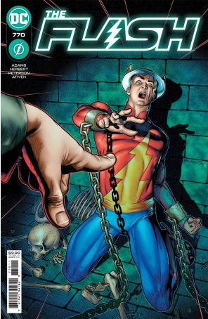 Flash (1st Series) 770 published by DC with cover art by Brandon Peterson and Michael Atiyeh