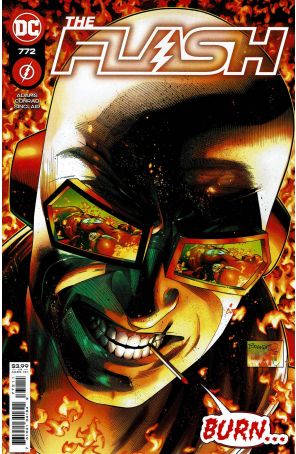 Flash (1st Series) 772 published by DC with cover art by Brandon Peterson