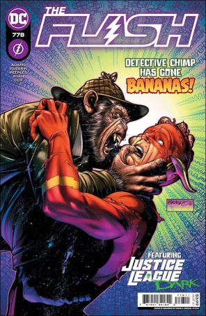Flash (1st Series) 778 published by DC with cover art by Brandon Peterson