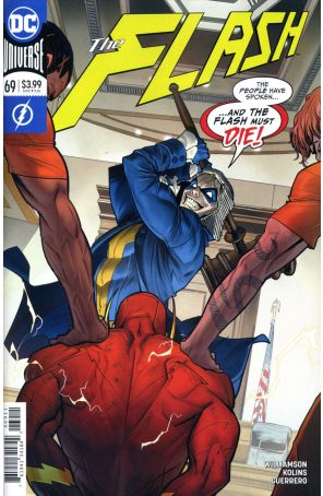 Flash (5th Series) 69 published by DC with cover art by Dan Mora