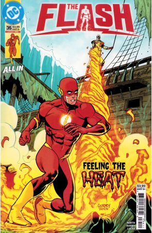 The Flash (6th Series) 35A published by DC with cover art by Gavin Guidry