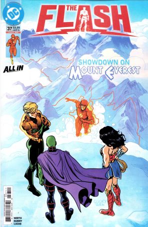 The Flash (6th Series) 37A published by DC with cover art by Gavin Guidry