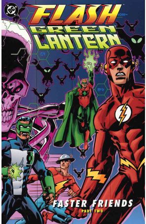 Flash/Green Lantern: Faster Friends 1 published by DC with cover art by Dave Johnson