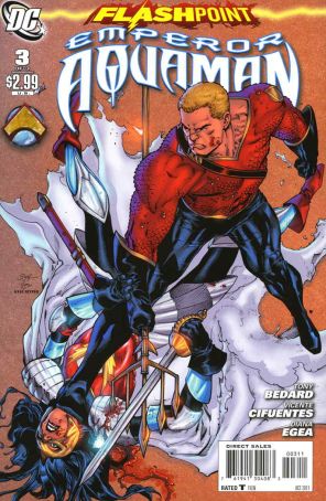 Flashpoint: Emperor Aquaman 3 published by DC with cover art by Ardian Syaf