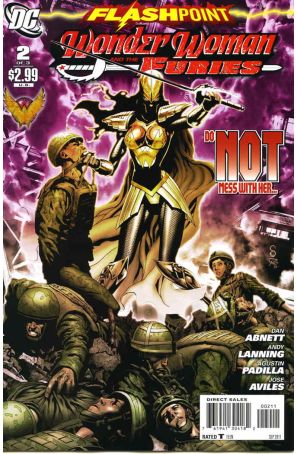 Flashpoint: Wonder Woman and the Furies 2 published by DC with cover art by Scott Clark