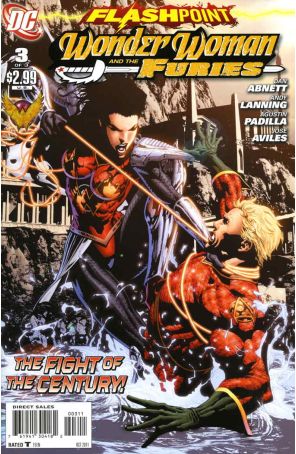 Flashpoint: Wonder Woman and the Furies 3 published by DC with cover art by Scott Clark