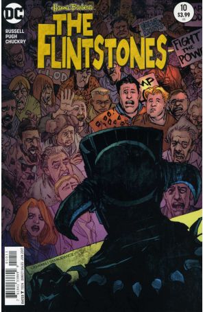 The Flintstones (DC) 10 published by DC with cover art by Denys Cowan
