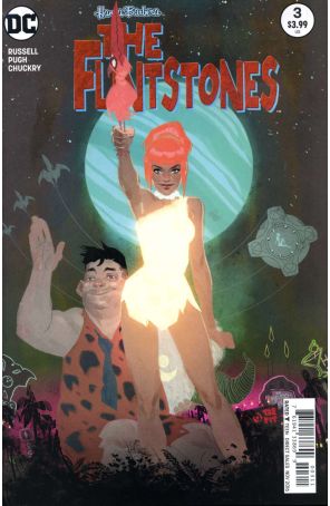 The Flintstones (DC) 3 published by DC with cover art by Ben Caldwell
