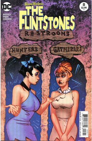 The Flintstones (DC) 8A published by DC with cover art by Howard Chaykin