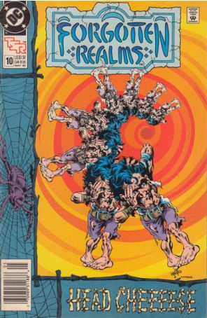 Forgotten Realms (DC) 10 (Newsstand) published by DC with cover art by Rags Morales