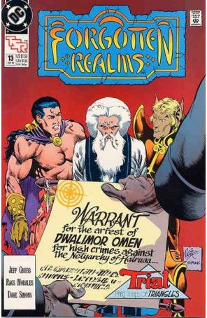 Forgotten Realms (DC) 13 published by DC with cover art by Rags Morales