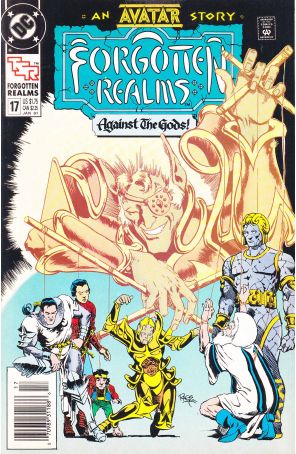 Forgotten Realms (DC) 17 (Newsstand) published by DC with cover art by Rags Morales