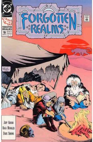 Forgotten Realms (DC) 19 published by DC with cover art by Rags Morales