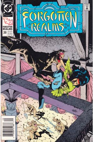 Forgotten Realms (DC) 20 (Newsstand) published by DC with cover art by Rags Morales