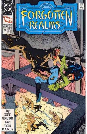 Forgotten Realms (DC) 20 published by DC with cover art by Rags Morales