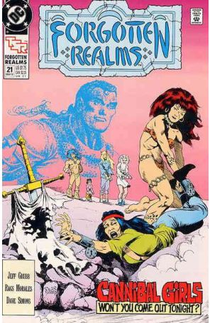 Forgotten Realms (DC) 21 published by DC with cover art by Rags Morales