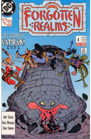 Forgotten Realms (DC) 4 published by DC with cover art by Rags Morales