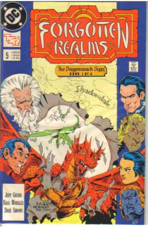 Forgotten Realms (DC) 5 published by DC with cover art by Rags Morales