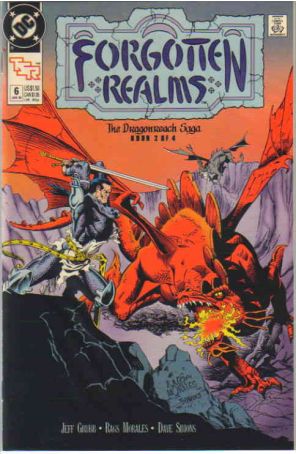 Forgotten Realms (DC) 6 published by DC with cover art by Rags Morales
