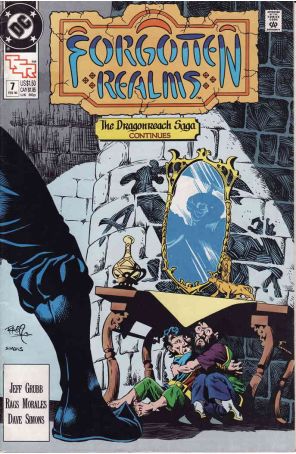 Forgotten Realms (DC) 7 published by DC with cover art by Rags Morales