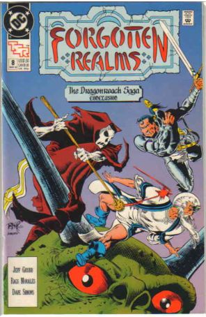 Forgotten Realms (DC) 8 published by DC with cover art by Rags Morales
