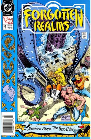 Forgotten Realms (DC) 9 (Newsstand) published by DC with cover art by Rags Morales