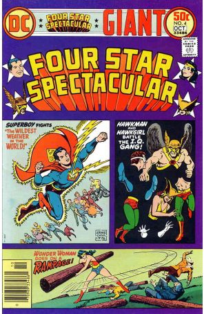 Four Star Spectacular 4 published by DC with cover art by Ernie Chan