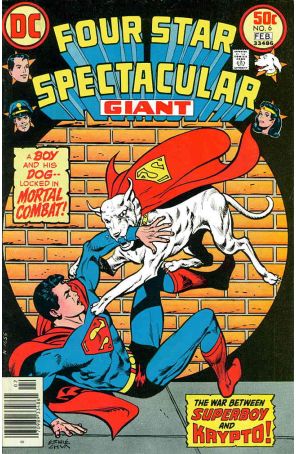 Four Star Spectacular 6 published by DC with cover art by Ernie Chan