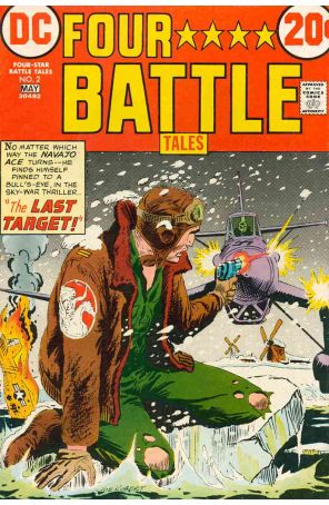 Four-Star Battle Tales 2 published by DC with cover art by Joe Kubert