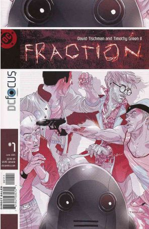 Fraction 1 published by DC with cover art by Tomer Hanuka