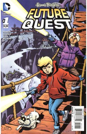 Future Quest 1B published by DC with cover art by Steve Rude