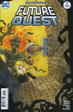 Future Quest 2A published by DC with cover art by Jill Thompson
