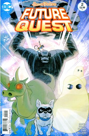 Future Quest 2 published by DC with cover art by Evan Shaner