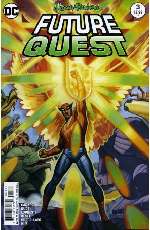 Future Quest 3 published by DC with cover art by Evan Shaner