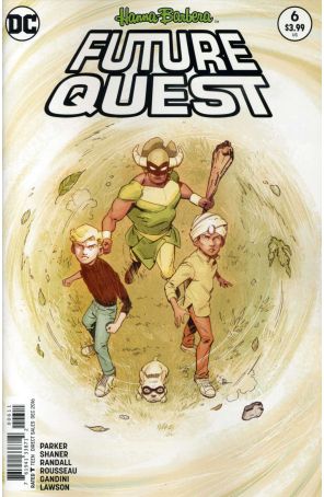 Future Quest 6 published by DC with cover art by Evan Shaner