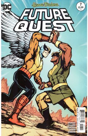 Future Quest 7A published by DC with cover art by Chris Burnham