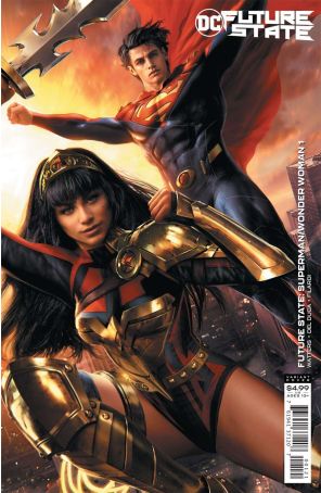 Future State: Superman/Wonder Woman 1A published by DC with cover art by Jeremy Roberts