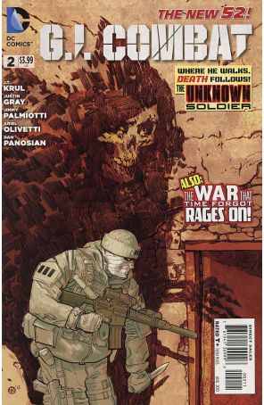 G.I. Combat (2nd Series) 2 published by DC with cover art by Alberto Ponticellie